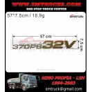 HINO PROFIA LSH DOOR STICKER