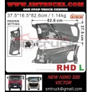 NEW HINO 500 VICTOR CORNER PANEL CHR CURVE (RHD) L