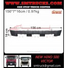 NEW HINO 500 VICTOR BUMPER UP GARNISH CENTER-BLACK