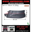 NEW HINO 500 VICTOR BUMPER UP GARNISH (BLACK) L