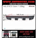 NEW HINO 500 VICTOR BUMPER GARNISH (BLACK)