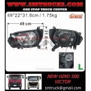 NEW HINO 500 VICTOR HEAD LAMP LH