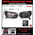 NEW HINO 500 VICTOR HEAD LAMP RH