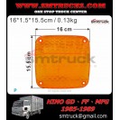 HINO GD.FF MFG TAIL LAMP COVER YELLOW