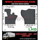 HNM90-670 HINO RANGER MFF.MGD MFG.FC FOOT PAD (10.5T) (LHD) L+R