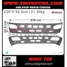 HINO 700 BUMPER CHROME