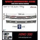 HINO 500 WIPER PANEL (17T) CHROME