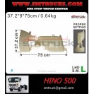 HINO 500 CORNER PANEL (FLAT) LH