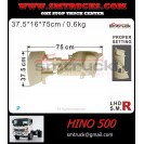 HINO 500 CORNER PANEL (CURVE) RH