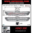 HINO 500 GRILLE CHROME (10.5T)