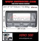 HINO 500 BACK PANEL (17T) OUTER