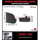 HINO 500 BUMPER GARNISH RH