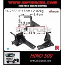 HINO 500 BUMPER STAY 2012 (10.5T) RH