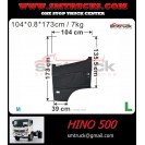 HINO 500 DOOR SKIN(HALF) (2003) LH