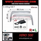 HINO 500 VISOR (BLACK CASETTE)