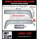 HINO 500 VISOR (BLACK)