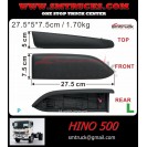 HINO 500 DOOR GRNSH SMALL COVER LH