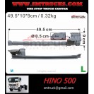 HINO 500 DOOR GLASS HOLDER LH