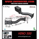 HINO 500 ALLOY STEP STAY (17T) LH