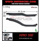 HINO 500 PLATE ROCK PANEL (BLACK) LH