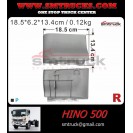 HINO 500 REAR PILLAR GARNISH RH