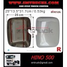 HINO 500MIRROR COVER CHROME RH