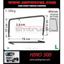 HINO 500 MIRROR ARM (11T) LH