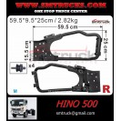 HINO 500 HEAD LIGHT STAY (10.5T, 03) RH