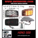 HINO 500SIDE LAMP (WHITE) (LED)