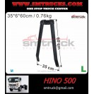 HINO 500 MUD GUARD PANEL  HOOD  LH