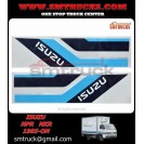 ISUZU NPR.NKR NHR DOOR STICKER (BLUE)