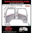 ISUZU FTR.FSR NEW DECA DOOR (W O ARM HOLES) LH