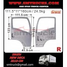 ISUZU FTR.FSR NEW DECA DOOR (W O ARM HOLES) RH