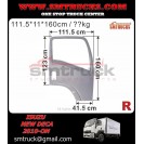 ISUZU FTR.FSR NEW DECA DOOR SKIN (NO ARM HOLES) RH