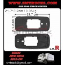 ISUZU FTR.FSR NEW DECA DOOR GARNISH LIGHT CASE FLAT R