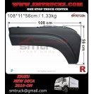 ISUZU FTR.FSR NEW DECA FENDER RUBBER (WIDE) RH