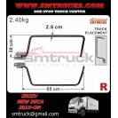 ISUZU FTR.FSR NEW DECA MIRROR ARM (IN DOOR) (17T) R