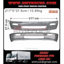 ISUZU FORWARD FTR.FSR DECA BUMPER UPPER CHR (17T) (96)