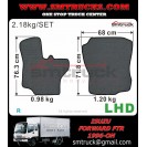 ISUZU FORWARD FTR.FSR DECA FOOT PAD (LHD) L+R