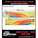 MAZDA T4100 T3500 DOOR STICKER (98) L R