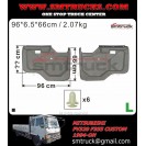 MITSUBISHI CUSTOM F320.F355 FUSO DOOR TRIM (91) (LIGHT GRAY) LH