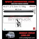 NISSAN CW520 BIG THUMB CK520 CK451-99 DOOR OUTSIDE MOULDING RH