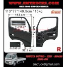 TOYOTA DUTRO XZU BU420  DOOR (148cm) R CIRCLE+MIRROR