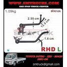 TOYOTA DUTRO XZU BU420  MIRROR ARM (RHD) LH