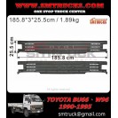 TOYOTA BU 66 W6 GRILLE UP (8T)